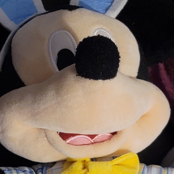 Disney Mickey Mouse Easter 19" Plush with Foam Bunny Ears Rabbit Spring Easter - Picture 10 of 11